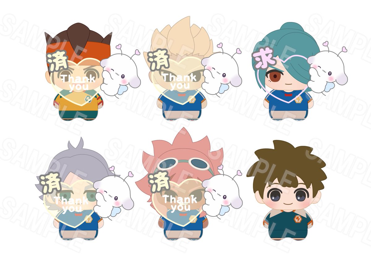 yui_020601's tweet photo. 【交換・譲渡】イナズマイレブン イナイレ みにちゃむマスコット

譲￤立向居
求￤風丸または定価(＋送料)

アニメイト通販にて1BOX購入済。
郵送希望。ﾌﾟﾛｶ必読。
検索からでもお気軽にお声掛けください(⋆ᴗ͈ˬᴗ͈)” https://t.co/7Y8GkGJr9b