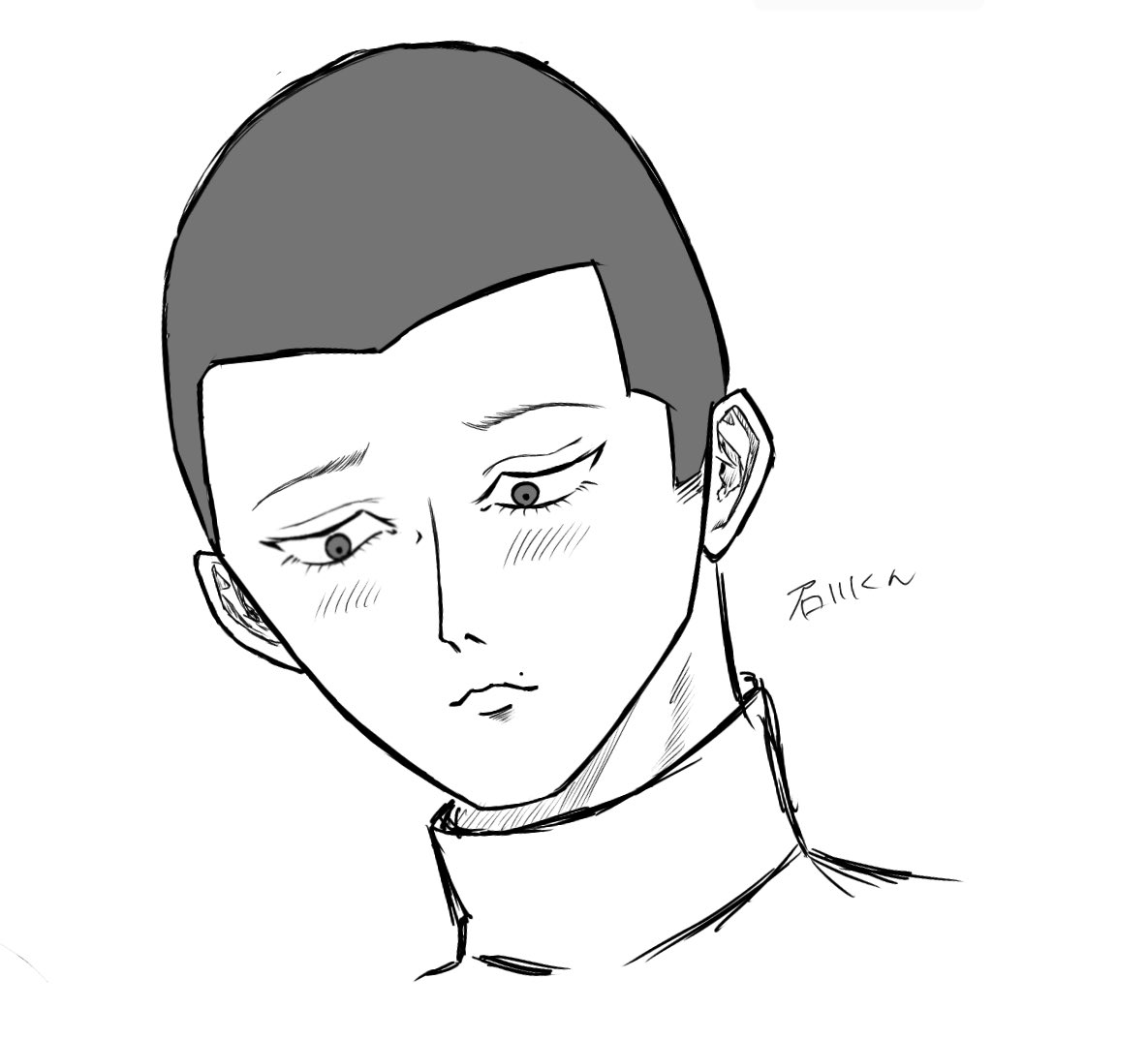 mrng0_o's tweet photo. @xx1t6さんの石川くん🙂‍↕️💖
ずっと描きたかったんです‼️
てれてれしてるのほんとにかわいすぎて…😭 https://t.co/XazciNoDCu