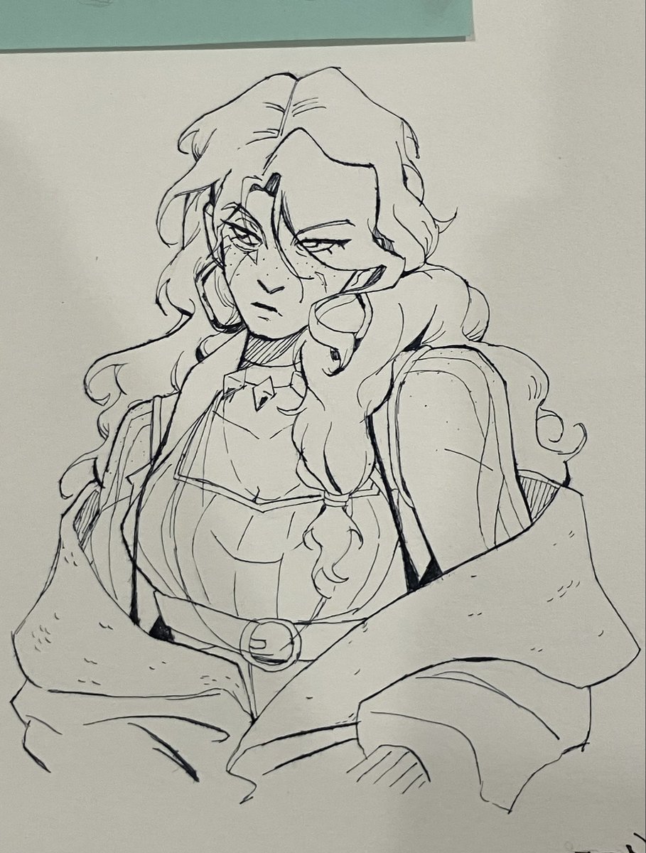 lixbalti_'s tweet photo. jaeey, might colour her digitally later https://t.co/rkl7syFu3K