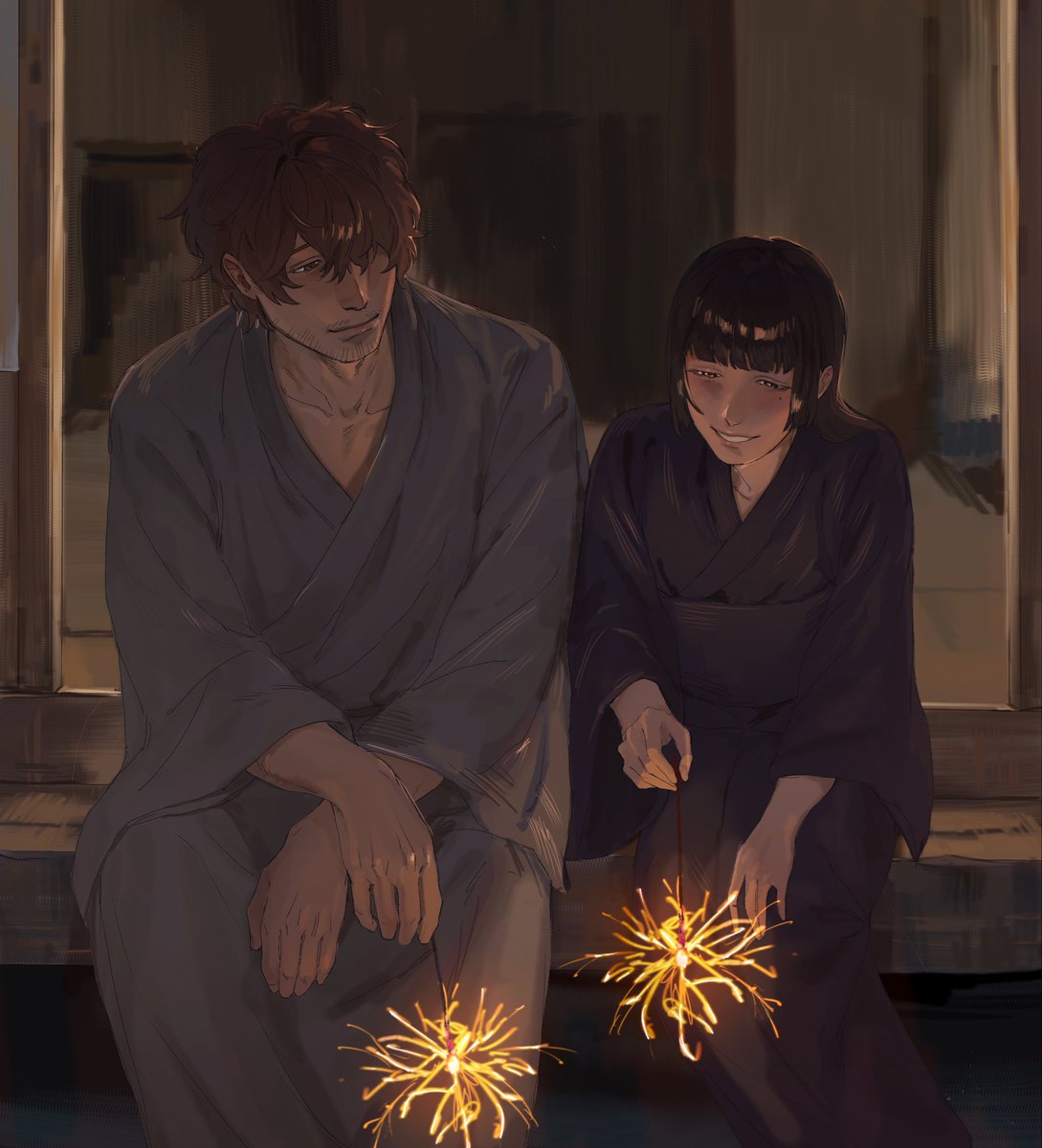 iwa_o3's tweet photo. skeb納品しました※user顔あり夢絵 https://t.co/CMh0AKCTOl