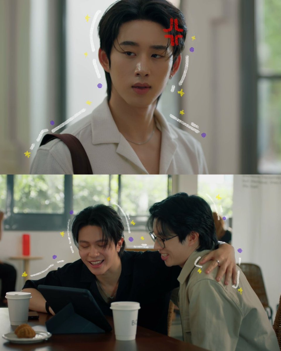 YouManiacSeries's tweet photo. ไม่เจอกันนาน เธอยังนิสัยเหมือนเดิมเลยเนอะ🙄 
((ทำงี้ก็สู้ๆ น้าดีน พี่จะรอดูตอนง้อ😎)) #YouManiacSeriesEP5 https://t.co/jjCihhP8b4