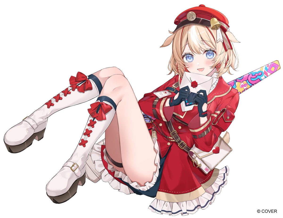 qq_99_pp_'s tweet photo. ホロライブ所属 アソビ★まわり隊！  
鈴鳴つづり様(@suzuna_tsuzuri )の「小悪魔だってかまわない！」MV内イラストを担当させて頂きました！
デビュー本当におめでとうございます🐐💌 https://t.co/MQRU5Z3709