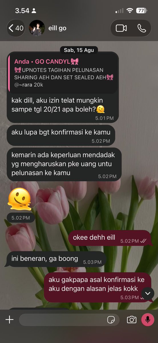 psweppv's tweet photo. ⚠️ HELP RT ⚠️
disclaimer aku baru pertama kali buat thread, jadi maaf banget kalau bahasa dan ketikannya berantakan/berbelit.

jajan banyak pas ditagih banyak alasan.

akun ig
@keyzlynn_
@eoudiutie_

akun x
@cinamoundy

+62 838-5300-9929

berawal dari sini tanggal 15 agustus https://t.co/J5lcegC916