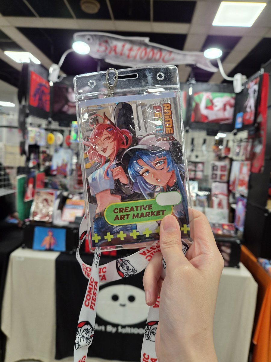 AiSing02808054's tweet photo. Day 1 ending post ๐ฅน๐ฅนsee you tomorrow !!
Last day to find me Booth K03
#animefest #comicfiesta https://t.co/6x7wA0Uxbz