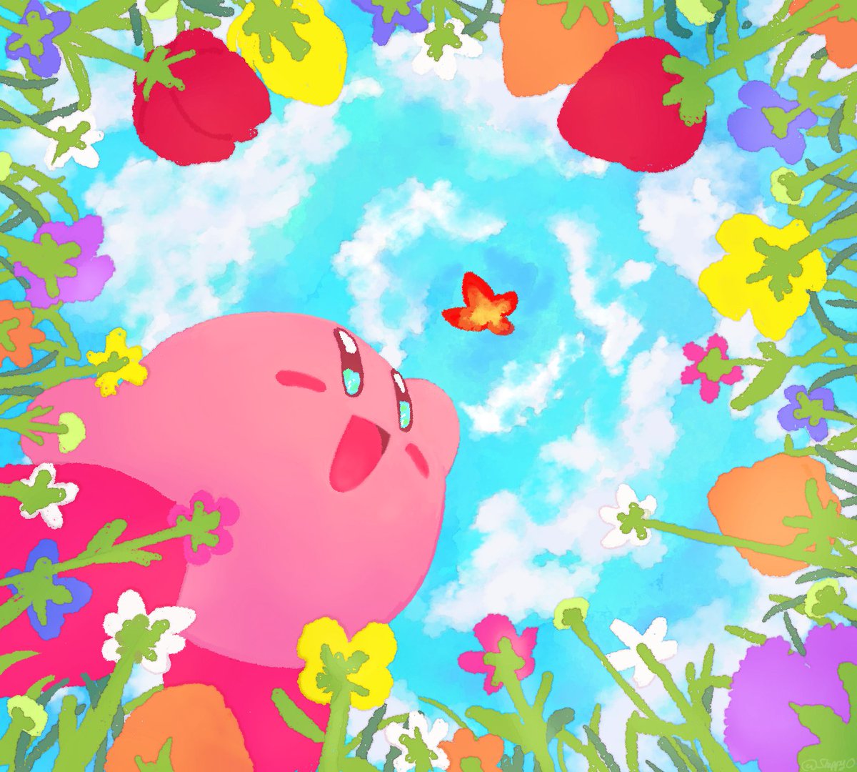 ShippyO's tweet photo. Kirby in dreamland #kirby #カービィ https://t.co/4uRcxQjWqz