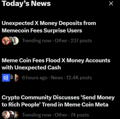 NED1576307's tweet photo. The whole basis of all of these trending tabs Is the fact that they are all receiving mysterious internet money??

This is a genny meme for this whole meta 

sending to MIM creator @mavensbot

Isnt this a free runner up after Elon talked about Magic money computers https://t.co/Enx8WxRgF8