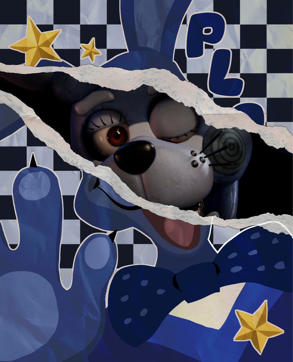 FNAFOffTheAir's tweet photo. NOW CALLING TO THE STAGE: BONNIE https://t.co/tq2iBY1wAl