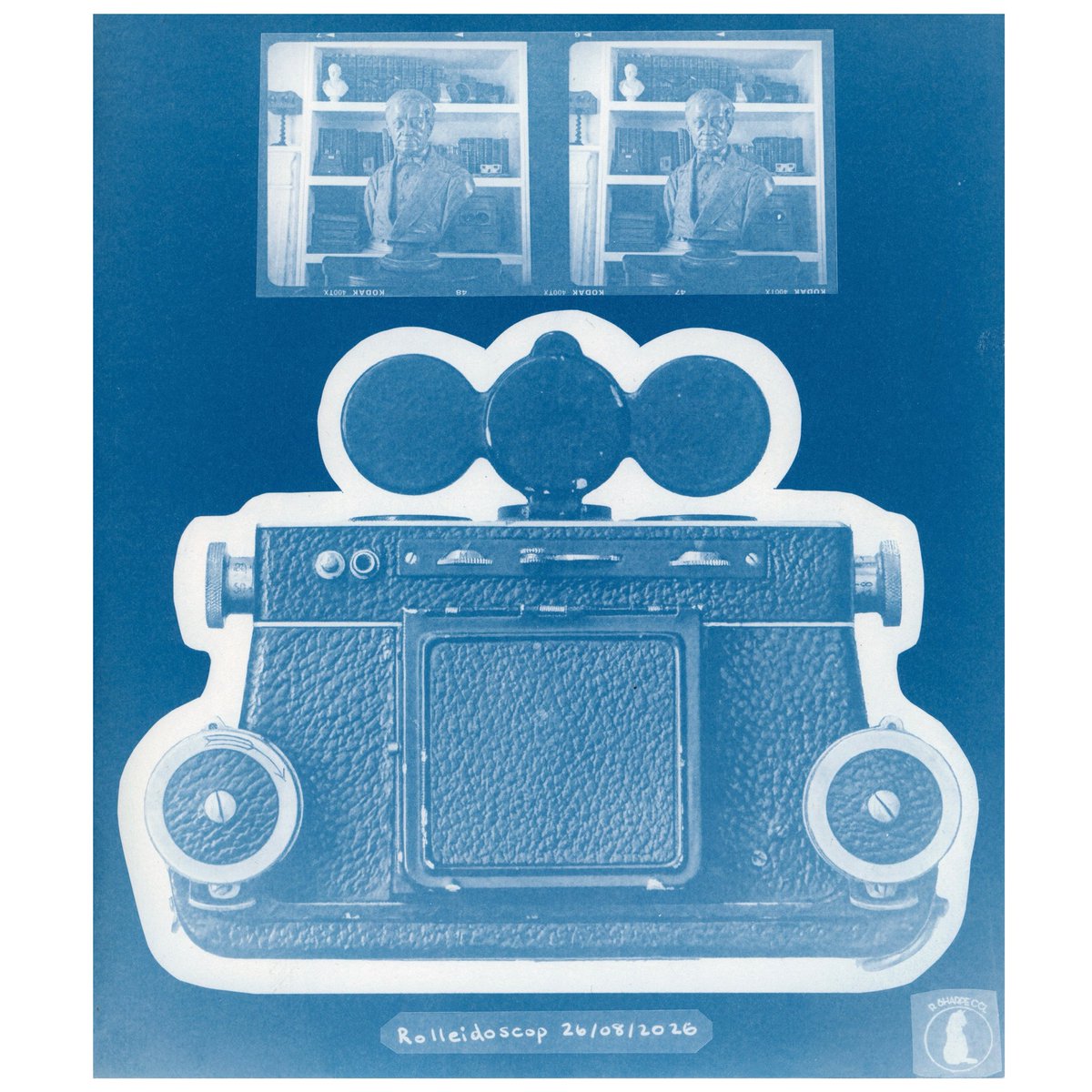 StereoscopyBlog's tweet photo. Camera stereoscopica

A cheeky tribute to Anna Atkins on #Worldcyanotypeday

@alternativephot https://t.co/CVIm1gnbkQ