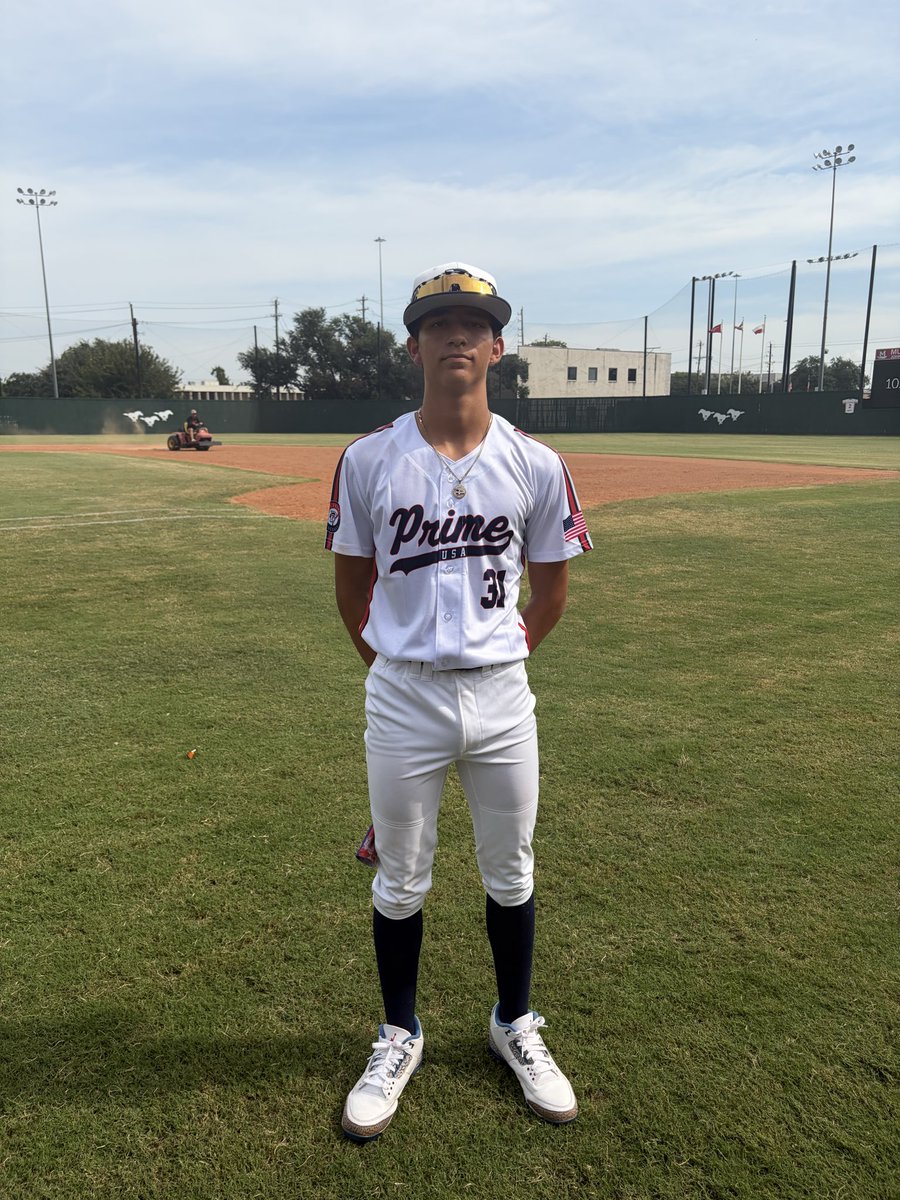 FiveToolTexas's tweet photo. F: @USAPrimeSEHTX 12, Marucci Elite Texas 3 
PoG: Juan Baez 1-2, 2B, 3 RBI / 4 IP https://t.co/rtG0cNXgor
