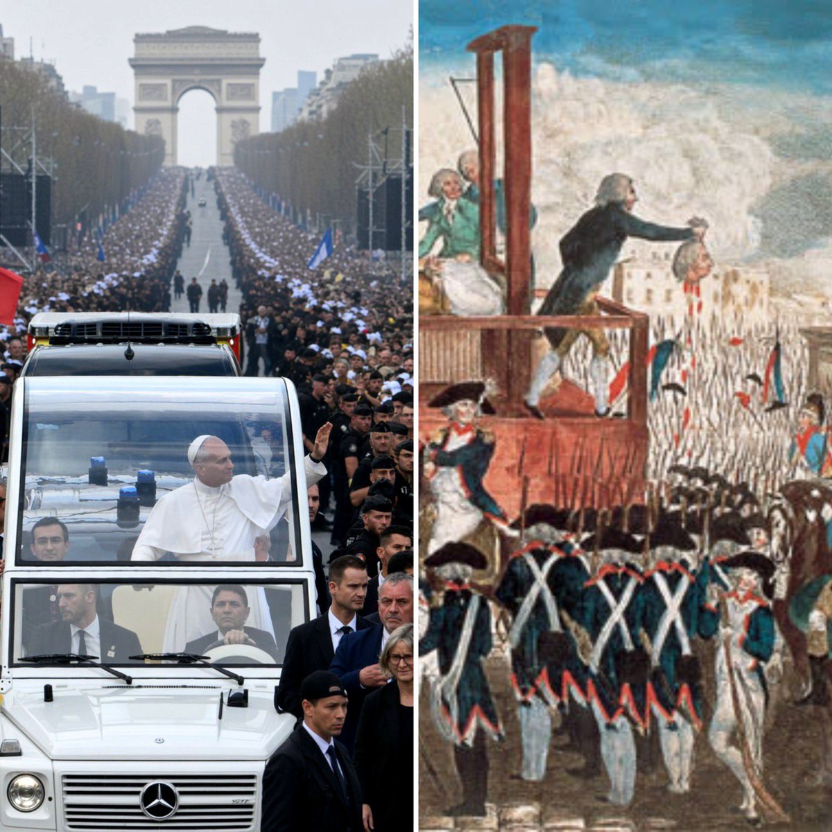 FSMG_99's tweet photo. El Vicario de Cristo ha celebrado el Santo Sacrificio del Altar en el lugar donde la Revolución francesa ejecutó a cientos de personas. 

Nuevamente podemos decir sin equivocarnos: 

La Revolución ha terminado

Cristo Vence 
Cristo Reina 
Cristo Impera https://t.co/b86biIQh4J