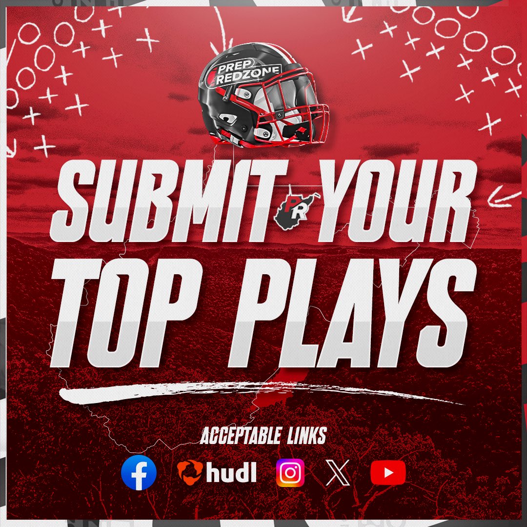 PrepRedzoneWV's tweet photo. 🚨PRZ WV WEEK 5 TOP PLAYS🚨

Link below your top play of the week 👇

🔗 Acceptable Links: X, HUDL, Facebook, Instagram, YouTube)

(MUST be public &amp; only one play)

#wvprepfb https://t.co/iGejQoMdVS