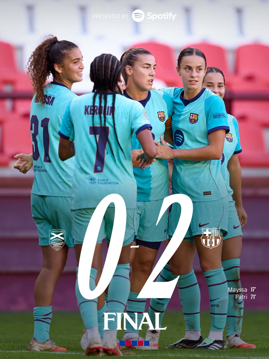 FCBfemeni's tweet photo. +3! https://t.co/bDngmmMkm4