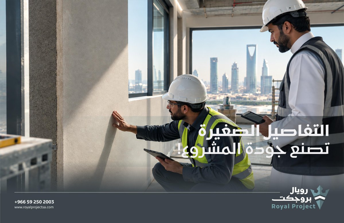 royalproj's tweet photo. من الأعمال الإنشائية إلى التشطيبات النهائية، كل مرحلة تحتاج متابعة دقيقة لضمان جودة التنفيذ واستدامة النتيجة.

🔗 طوّر عقارك بمعايير احترافية وتواصل معنا: 0592502003

#رويال_بروجكت #جودة_البناء #التطوير_العقاري https://t.co/Idvc80TiSx