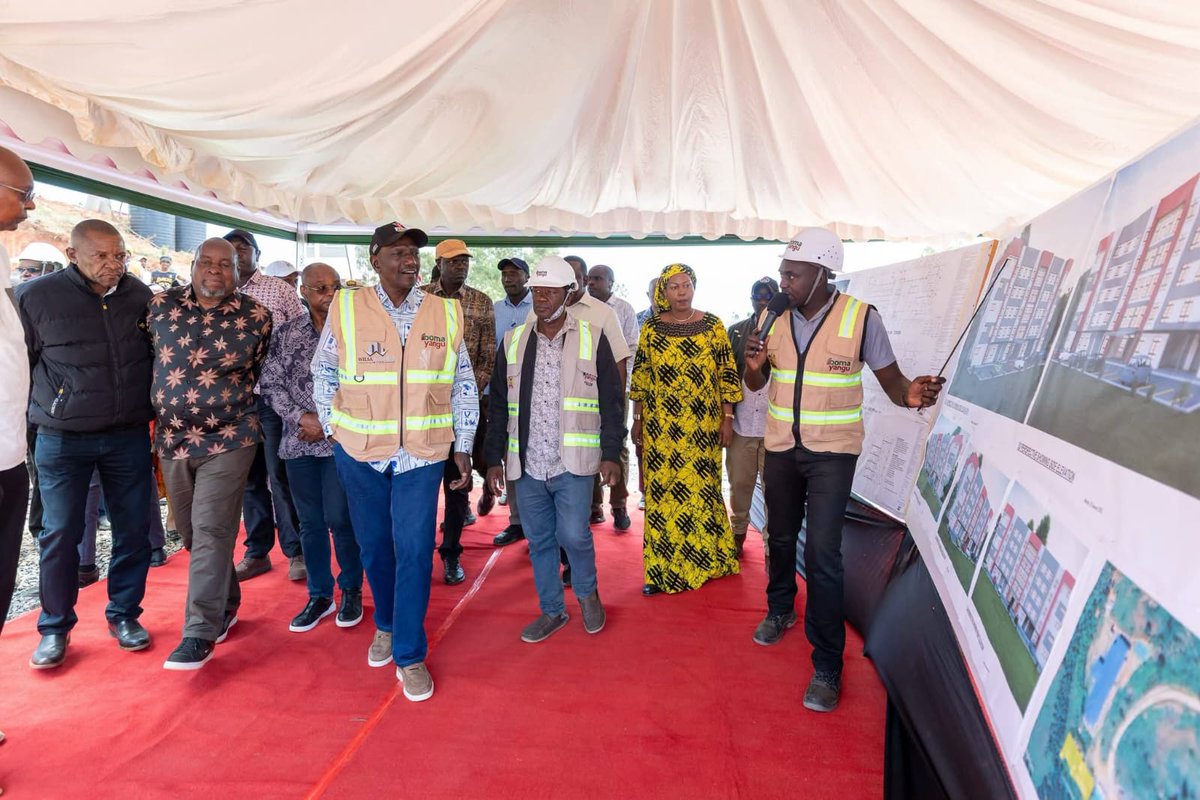 RamogiFM's tweet photo. Jatend piny Kenya William Ruto ka yawo ayanga gedo mar hostels e kar tiegruok ma Wumingu Technical &amp; Vocational College, Wundanyi.
Sirkal oketo Ksh 2 billion mar gero ute nindo mag jopuonjre 5,000 e kaonti ma Taita Taveta e bwo  chenro mar gedo mag udi ma nengogi oyueyo. https://t.co/gipPExZQ7M