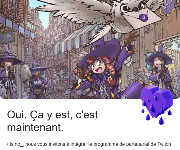 ItsIno_'s tweet photo. ON EST PARTENAIRE TWITCH 🥳
Pour fêter ça, débrief Champions + actus (oui comme d'hab) 

▫️ VITA > GE
▫️ Magnum chez M8 ?
▫️ LOUD beaucoup trop forts
▫️ Mes Pick'Ems toujours à 100%

➡️ On en parle ici : https://t.co/ScQirxzokr https://t.co/18E2fLE7iL