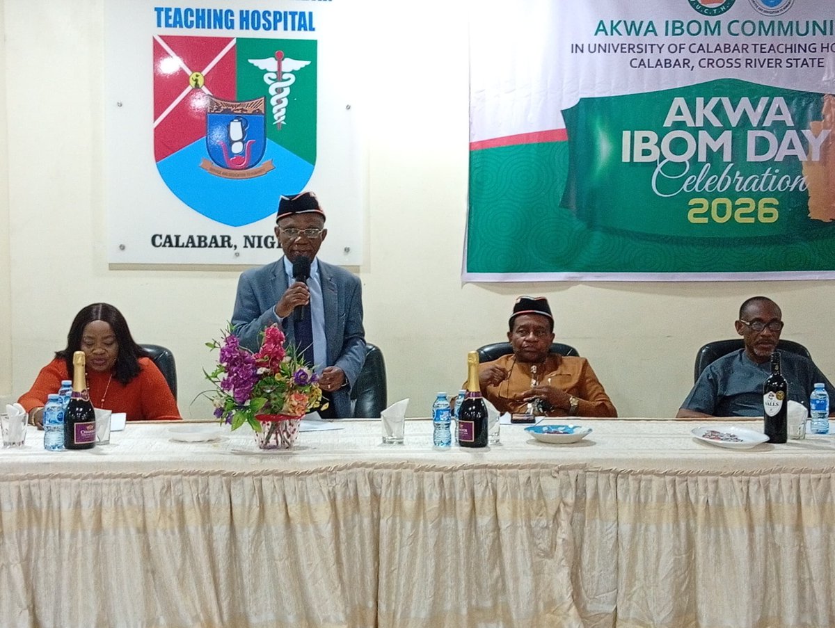 woskyboy's tweet photo. 23rd day of September 2026 was memorable in the history of University of Calabar Teaching Hospital as the Akwa Ibom State community in UCTH celebrated their Akwa Ibom Day Celebration in commemoration to the 39th Anniversary of Akwa Ibom state Creation.
The event witnessed a https://t.co/wyfMXfJ2RT