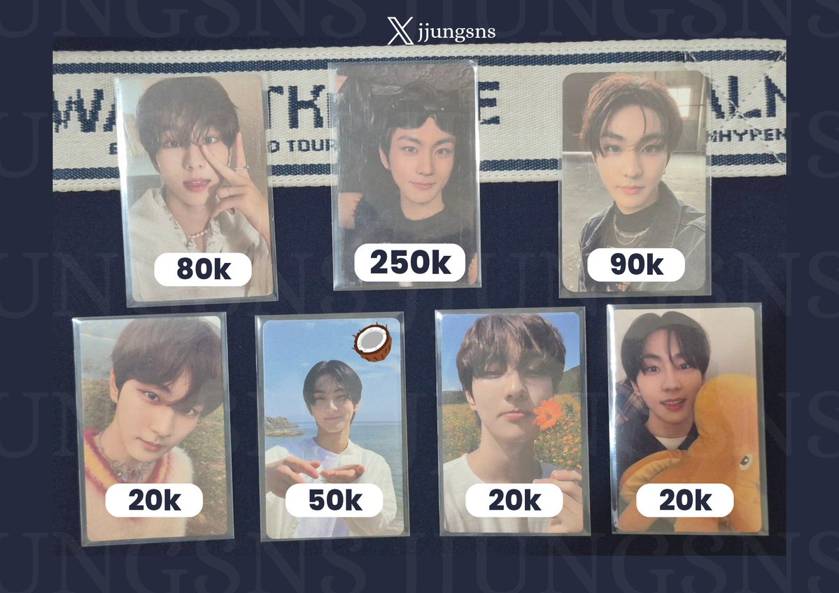 jjungsns's tweet photo. — help rt/like, thank u 🙏🏻

‼️CLEARENCE SELL PHOTOCARD‼️ 

📌 can nego
🥥 slight/damage
🏠 bogor
🍊 co by syopi

—★ let's ketok dm/komen 💕

tags. enhypen jungwon sunoo jay jake evan heeseung pc wts want to sell desire unleash photocard romance untold dimmension dilemma https://t.co/yrWiVpOZJA