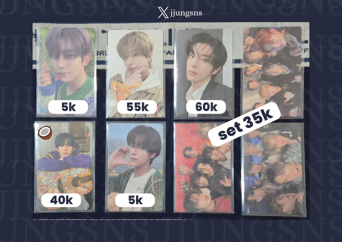 jjungsns's tweet photo. — help rt/like, thank u 🙏🏻

‼️CLEARENCE SELL PHOTOCARD‼️ 

📌 can nego
🥥 slight/damage
🏠 bogor
🍊 co by syopi

—★ let's ketok dm/komen 💕

tags. enhypen jungwon sunoo jay jake evan heeseung pc wts want to sell desire unleash photocard romance untold dimmension dilemma https://t.co/yrWiVpOZJA