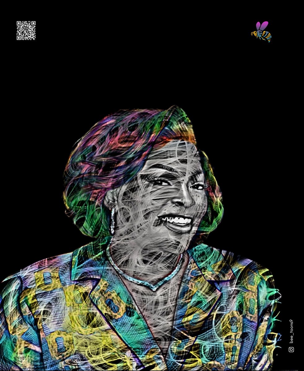 SpecialBee1's tweet photo. From childhood days to ruling the Box Office, your journey is incredible @funkeakindele 🥺 I created a physical, custom AR piece inspired by your roots &amp; where it started.The real magic unlocks when you scan it 🤫✨Twitter fam, RT so she can get this gift! #TheFour #FunkeAkindele https://t.co/zHn3huATVb
