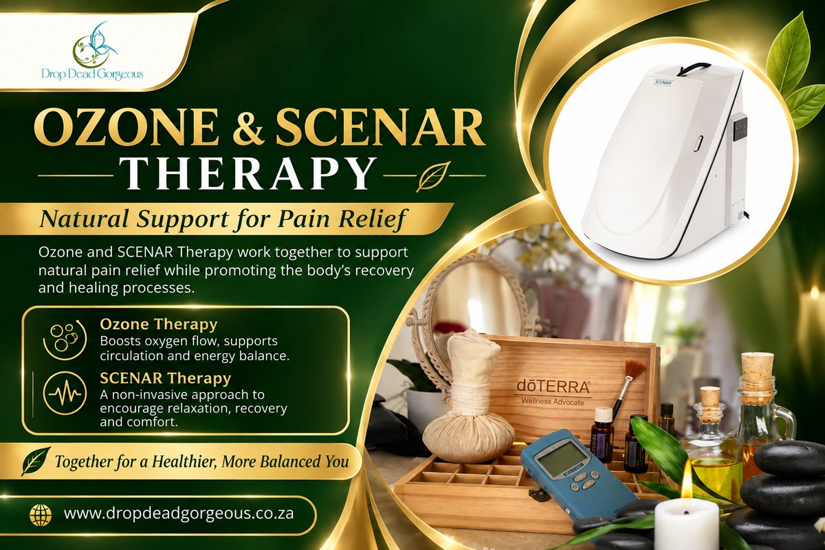 LizethPelcher's tweet photo. OZONE &amp; SCENAR THERAPY

Reconnect, relax and restore with the gentle combination of Ozone and SCENAR Therapy. These complementary wellness treatments support the body’s natural processes, encouraging relaxation, recovery, comfort and overall https://t.co/J2Qn9orQXO