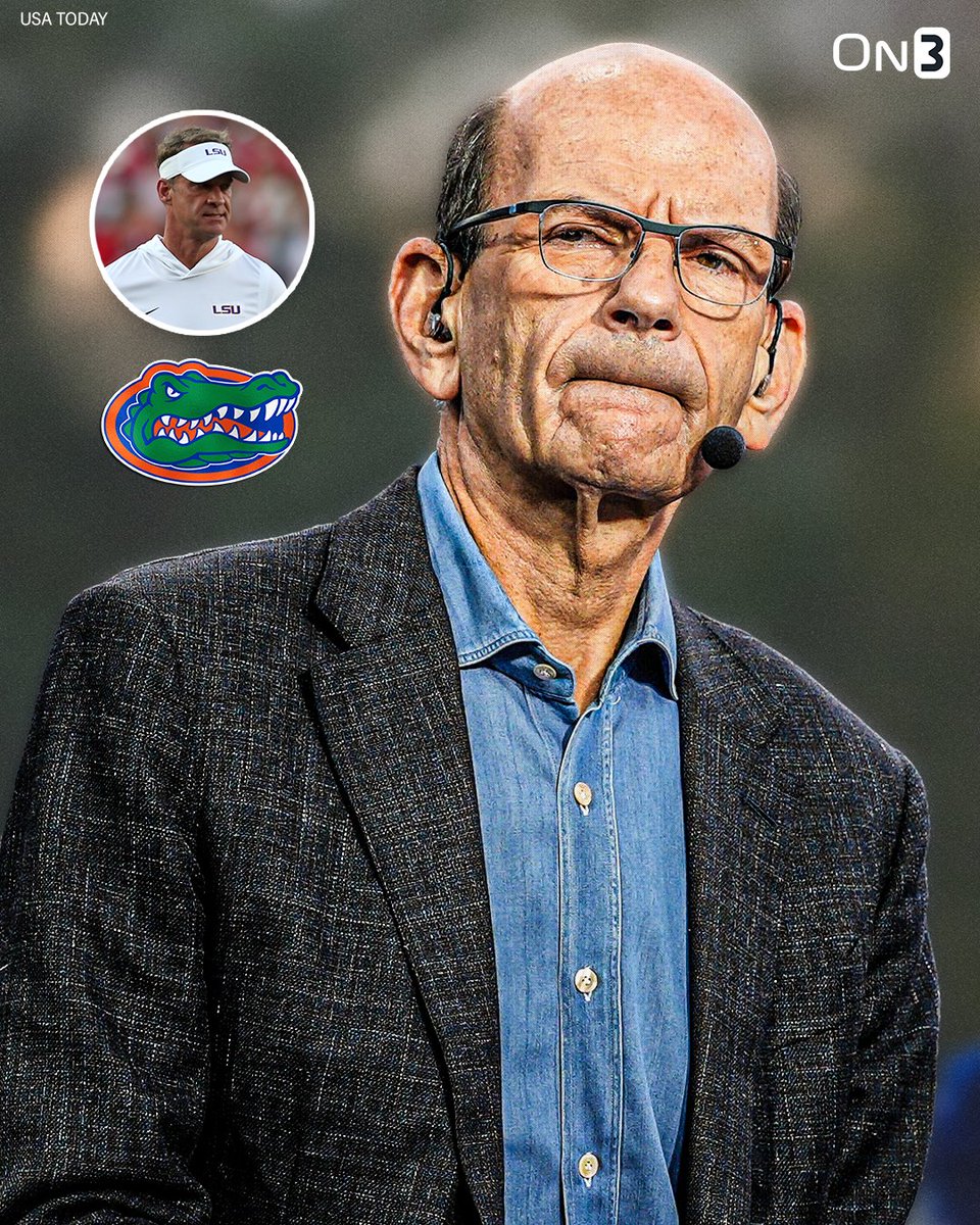 On3's tweet photo. NEW: Paul Finebaum to Florida: 

"You have no idea how lucky you are. You have Jon Sumrall and not Lane Kiffin." 

(h/t @IsaacEdelman) 

https://t.co/pv8tCA7ItL