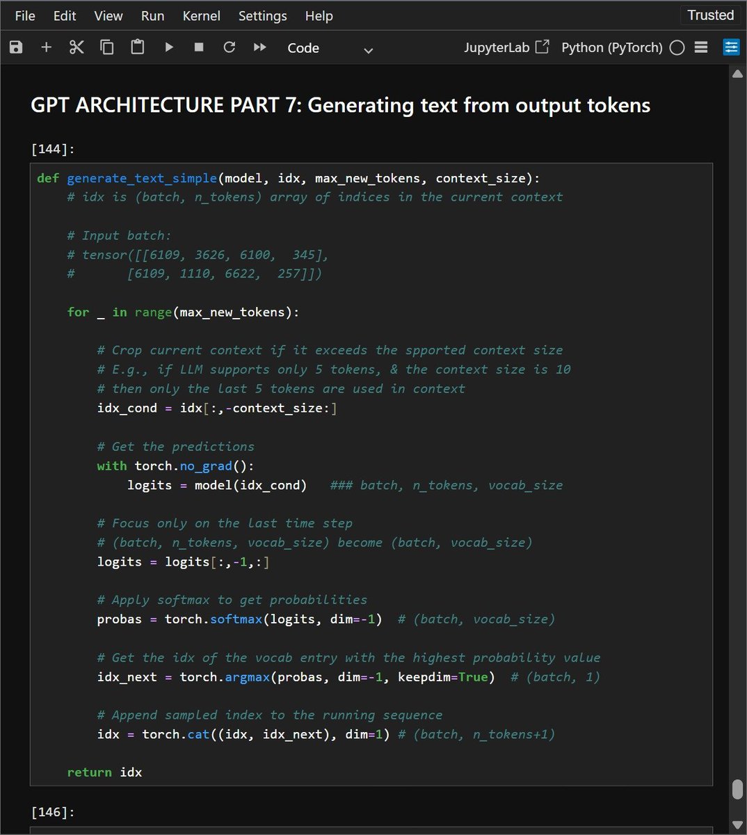 shoupxx's tweet photo. Day 116 —> Becoming an AI Engineer

How GPT generates new text:
Tokens → GPT → Logits → Softmax → Next Token → Repeat

Insight: GPT doesn’t generate a sentence at once—it builds it token by token, turning probability into text.

#LLM #GPT #GenAI https://t.co/lLLrdZY7TQ