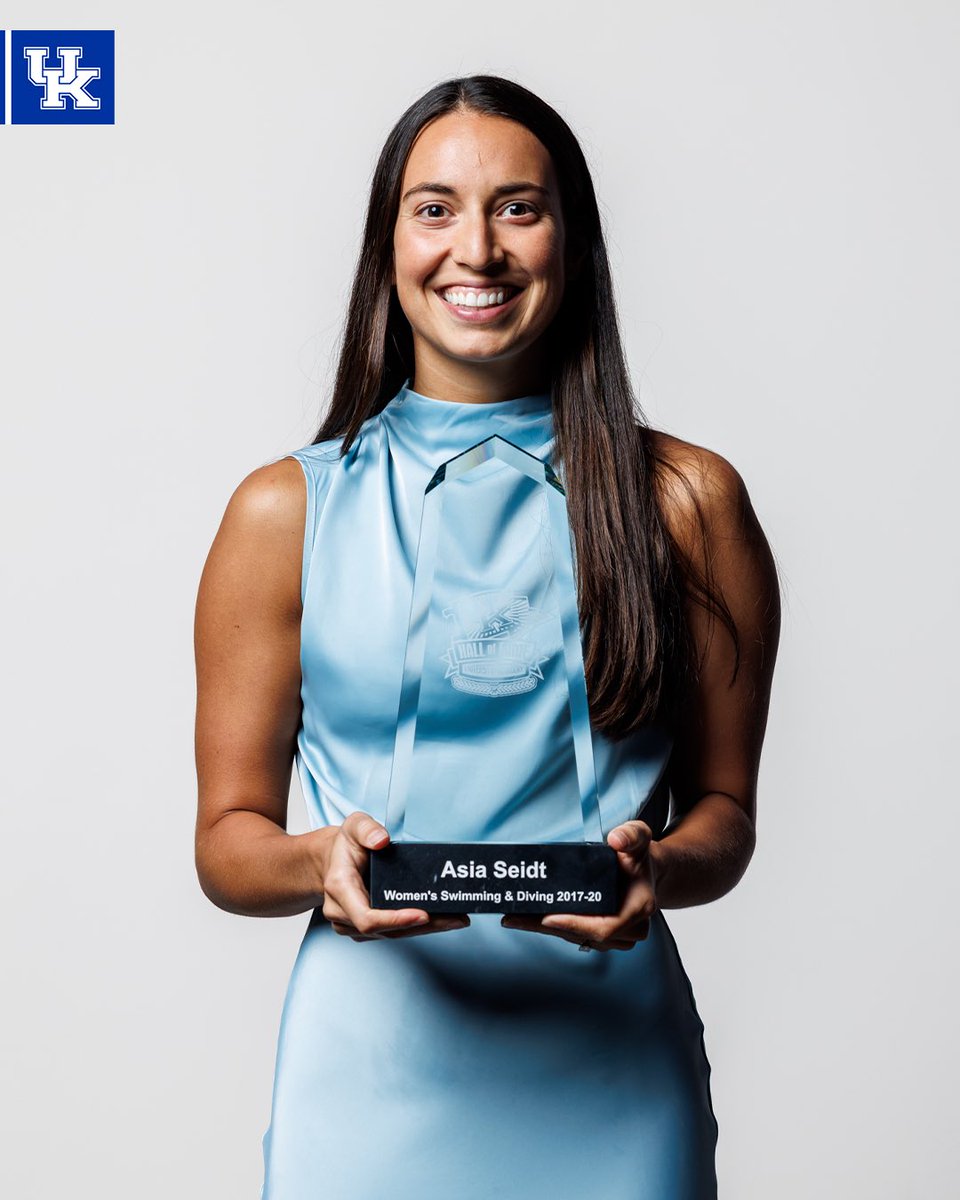 UKSwimDive's tweet photo. Asia = HALL OF FAMER!!! ⭐️

Congratulations to Asia, who was finally inducted into the UK Athletics Hall of Fame last night! Always great having a UK swim legend in town! 💙 https://t.co/17lA64ZMO1
