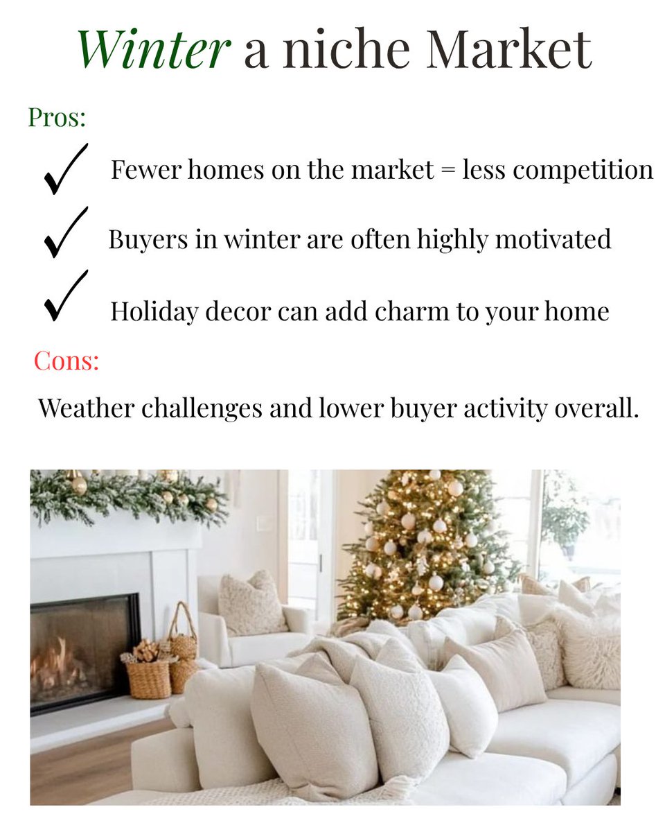 SellingtheMtns's tweet photo. 🏡 When’s the best time to sell your home? The answer might surprise you—it’s not always spring!

Every season brings different opportunities, from motivated winter buyers ❄️ to summer curb appeal ☀️ and everything in between. The best time to sell really comes down to... https://t.co/rhAyLfaDp4