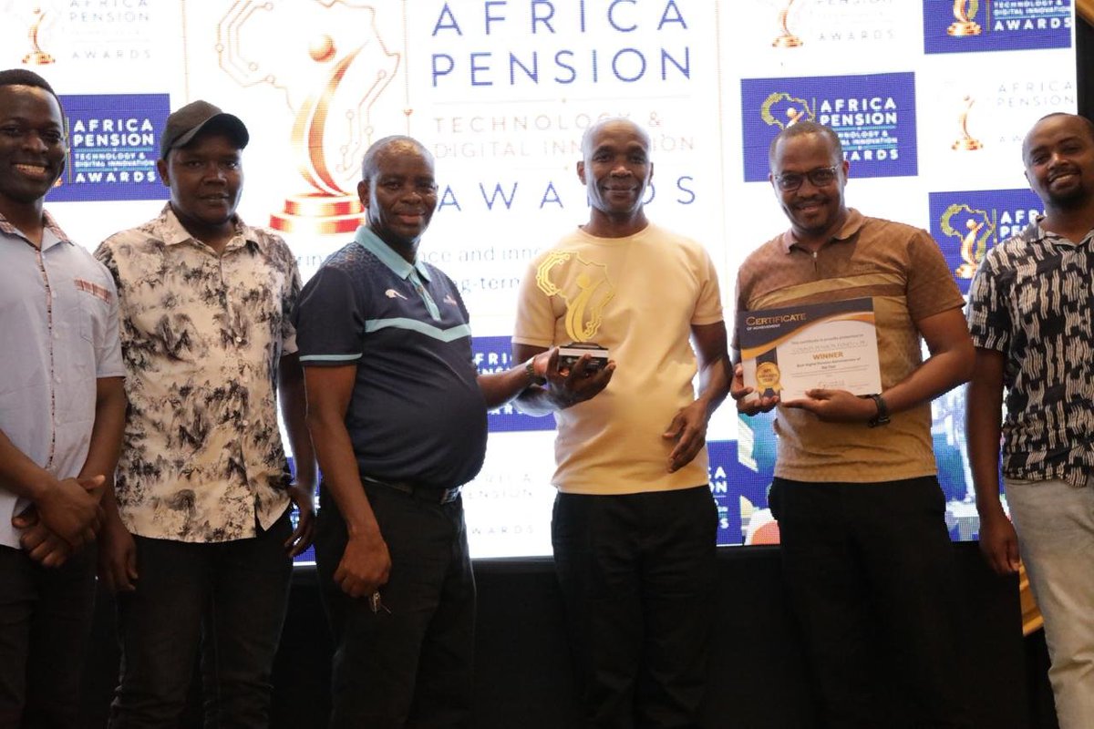 CPF_Group's tweet photo. Our CPF &amp; @LITES_Kenya teams attended the 5th Africa Pension &amp; Digital Innovation Conference in Mombasa, engaging stakeholders from 9 African countries.
We’re thrilled to bring home 2 wins:
🥇 Best Digital Pension Administrator Platform
🤖 AI Application Use Case Award https://t.co/zhGVvDkPqx