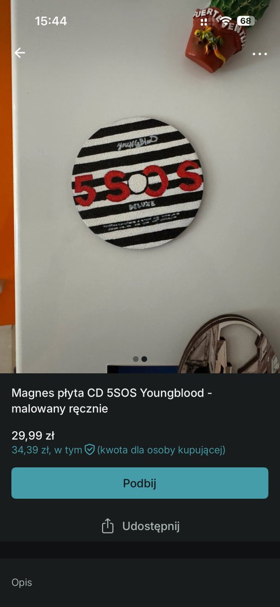 ghxstxnfire's tweet photo. Hejka, rozkrecam mini biznes z magnesami, jestem w stanie zrobic tez magnes na zyczenie. Cena zalezy od skomplikowania wzoru 🩵🩵

link do vinted: https://t.co/t6zjGM55Xc https://t.co/VIjI0xY27J