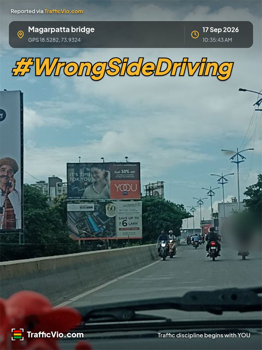 BlahZero_world's tweet photo. @AbhishekJalan26 Look here - the other lane was very much empty, still they want to ride wrong side!
#TrafficVio https://t.co/lrKmtQ6hSr