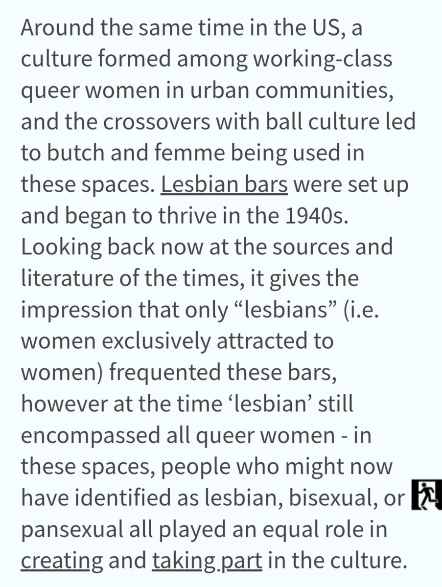 butchfemmebis's tweet photo. "sisterhood and solidarity", a very interesting article on bisexual butchfemmes, written by a femme lesbian! 🐇 https://t.co/9izT7stBFm