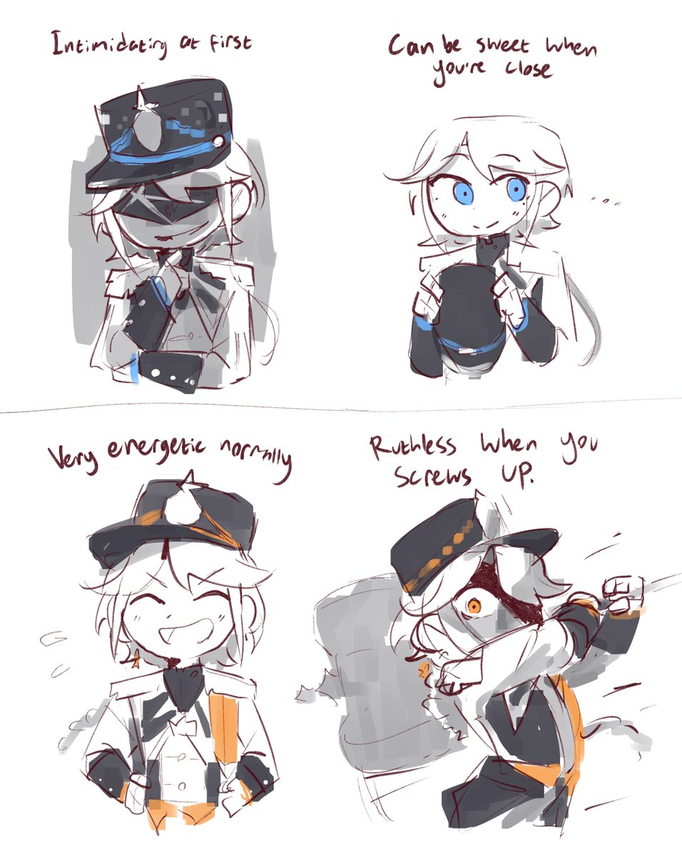 CakeRiaa's tweet photo. What i think these two are like #prsk_FA https://t.co/pZd2nevqH8