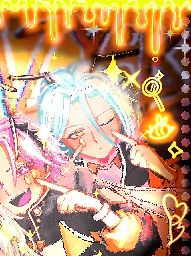 Karo_pkmn's tweet photo. 𝑩𝒓𝒊𝒈𝒉𝒕 𝒎𝒆 𝒖𝒑!! HiMERU
おめでとう~㊗️㊗️🎉
過去絵でお祝い！

 #あんスタFA  #HiMERU https://t.co/JVegaK3EOG