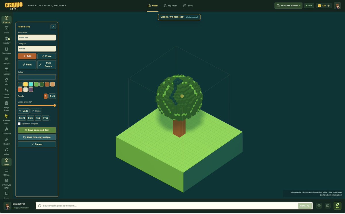 crappohotel's tweet photo. You can build whatever you want with the Crap Engine (name not finalised, might have some issues).

You’re not restricted to pixels or 2D… https://t.co/G4UhmzM0qN