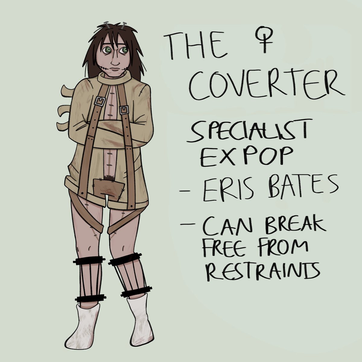 yiimello's tweet photo. Finalisation of her design. Might settle on this. For now at least
#outlasttrials https://t.co/lgv04dCzSv