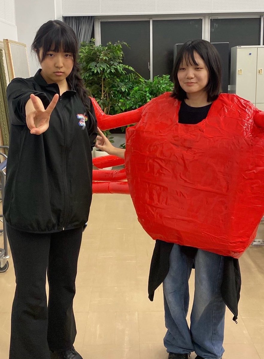 mine7853's tweet photo. #APOFES2027 
去年参加したアポフェス！ことしは井口侃(なお)さんの公演に脚本で関わることになりました！💞
実習で一緒で素敵な俳優だったよくとおる声のなおちゃん！(左)とっても嬉しい！ https://t.co/e2GqUtmPvm