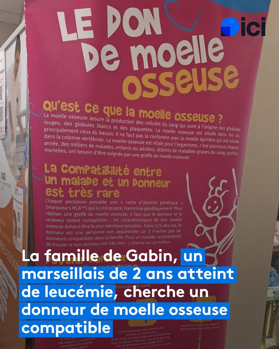 ici_provence's tweet photo. ➡️ https://t.co/uxmIT0Bnhb 🩺 Aucun donneur compatible n'a été trouvé pour l'instant pour soigner le petit Marseillais de deux ans. https://t.co/TEdW3eaYmd
