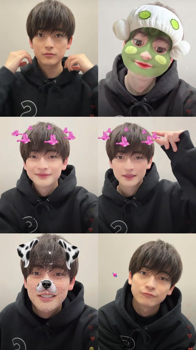 36_mkfm12's tweet photo. 久しぶりのインライありがとう❣️
パーカーで大好きビジュ🥹♡
エフェクトで遊んでるのかわいかった💘
フィルム風かっこいいいい☝🏻✨
#高橋文哉 くん https://t.co/R822X6VRbP