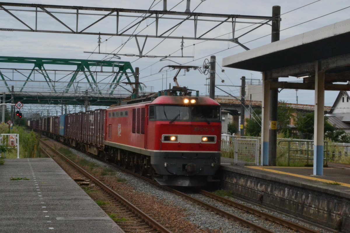 ujw2hp's tweet photo. 今日撮った貨物
#新潟
#新発田
#撮り鉄
#EF510 https://t.co/S5BiTiyEe4