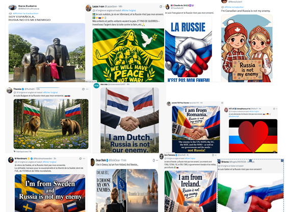 aragon_jb's tweet photo. Formidable flot continu de tweets de citoyens de  pays européens et même d'autres pays du monde avec des dizaines de milliers de retweets pour affirmer que la Russie n'est pas notre ennemie !! https://t.co/W50Dj6tnfh
