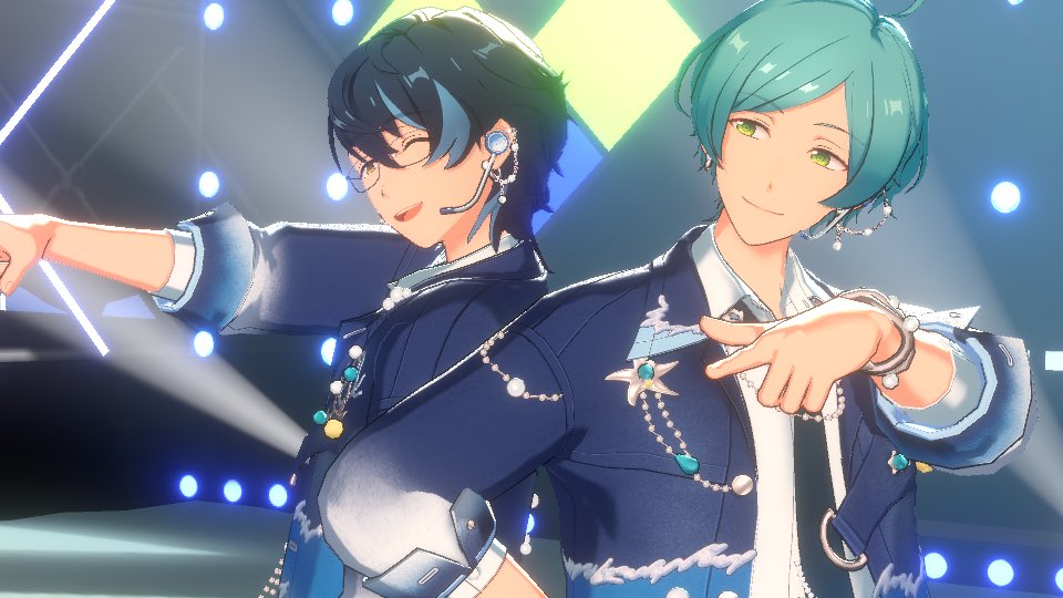 kuritsuki's tweet photo. #メガフォトバトル 

今回のシーズンフォトテーマは
「リンクコーデ」✨️

このフォトでエントリーしたよ☆

#あんスタ https://t.co/YJrDNNawyI