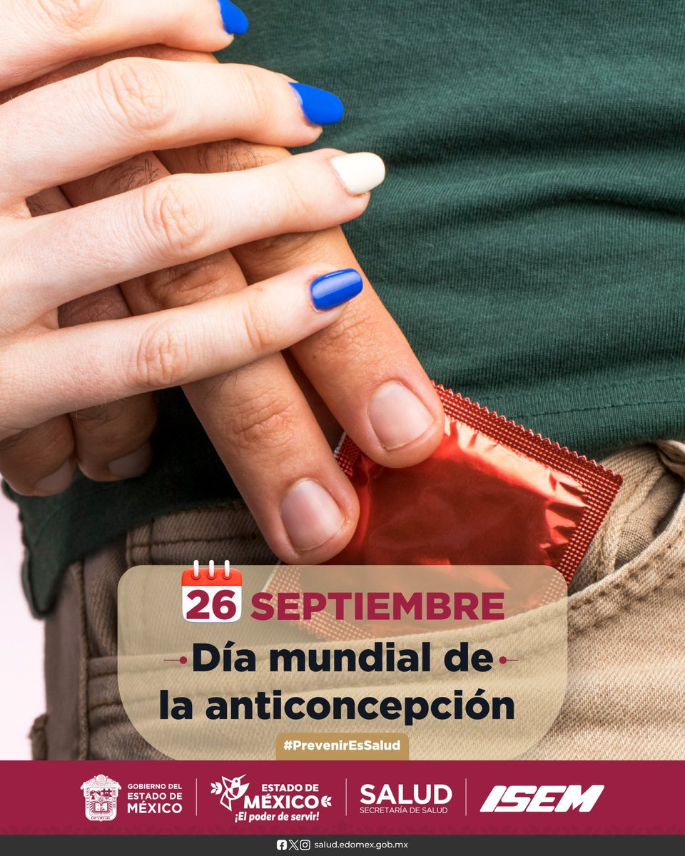 SaludEdomex's tweet photo. Informarte, decidir y cuidarte es tu derecho. La planificación familiar te permite elegir cuándo y cómo vivir tu maternidad o paternidad de forma libre y responsable.

Acércate a tu Centro de Salud, contamos con métodos anticonceptivos gratuitos y orientación confidencial. https://t.co/scLyVhbbxB