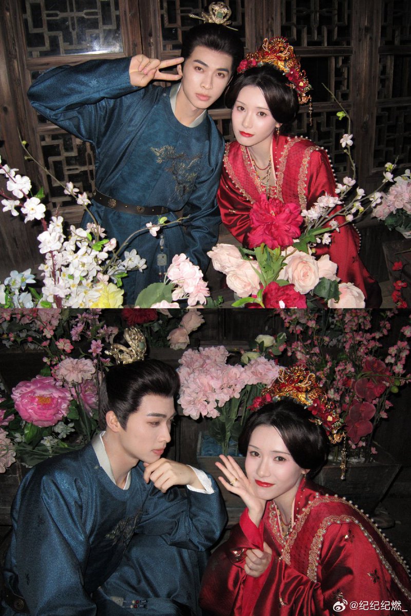 czhouye's tweet photo. happy eloping, qinghe and pei daren! 😃 https://t.co/gmzhwuGbc9