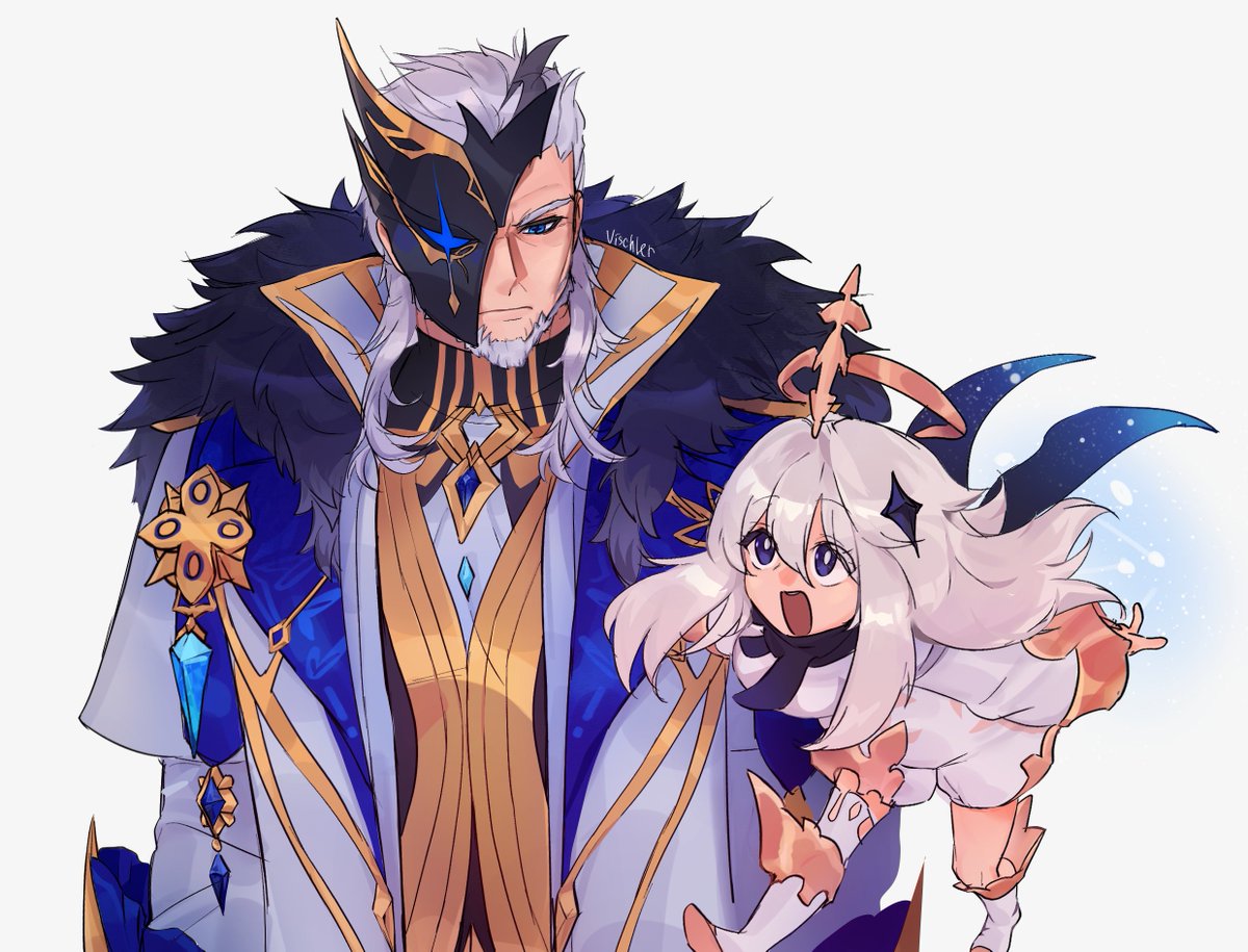vi_sh_l_er's tweet photo. #pierro #GenshinImpactㅤ  #Paimon https://t.co/3F7tR539iZ