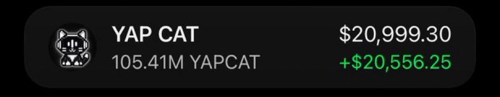 SOLANAMAST9's tweet photo. 🚀 $YAPCAT is making serious waves and printing massive gains 🔥📈

If you were in my Alpha Telegram group, you could’ve caught the same move alongside me. 👀💰

The next runner could be loading… stay locked in. 🚀

CA: HL8LrvYgmmHoLH9TvqqSv8Sy6yBGjXjZmpv2RpitpvUX https://t.co/WkVnGfpB4X