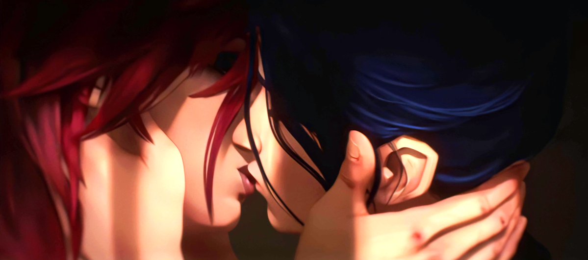 vi_kiramman__'s tweet photo. 💙CaitVi❤ 

#caitvi #vi #caitlyn #arcane https://t.co/KviZ1J4jXI