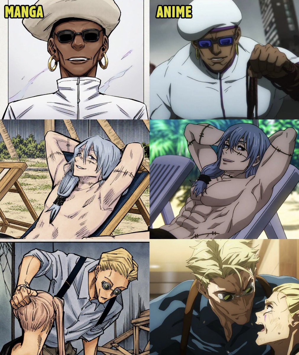 AnimeePost's tweet photo. MAPPA really buffed everyone https://t.co/2pGMNLgSIX