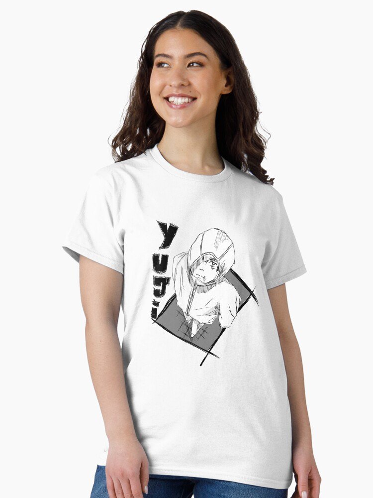 PanelArtistSora's tweet photo. That overhead perspective goes so hard 🛹 Fresh Yuji hoodie design just landed in the shop! Look how clean this piece sits on a classic white tee and vinyl sticker. Link in bio to shop the drop! 🛒  
#yujiitadori #jujutsukaisen #jjk #yuji #animeclothing #graphictees https://t.co/TbNAsTpSoi