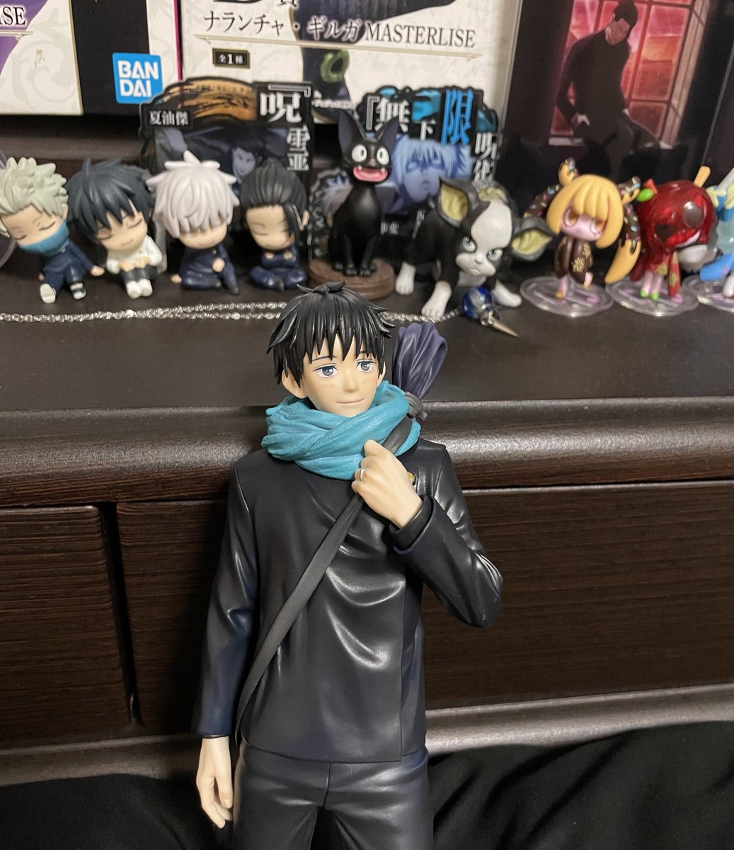 voice_ioio's tweet photo. B賞乙骨憂太GET！
相変わらずクジ運よき🥳
でもやっぱ悟と見比べちゃうと…ね😅 https://t.co/owQX7iQQHI